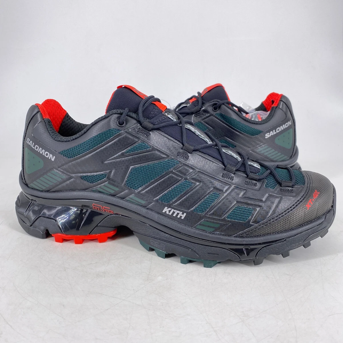 Kith x Salomon XT-4K Black / Alloy / Blue Fog Size US 11 