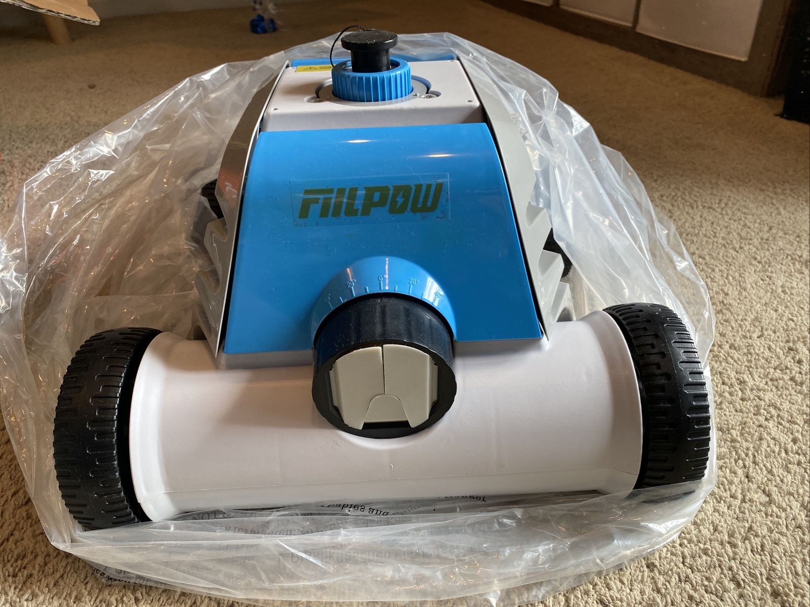 FIILPOW Wireless Robotic Pool Cleaner, AutoDocking/Rechargeable/90Mins Running eBay
