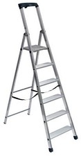 Scala in Alluminio Più Su Maxi 6 Gradini Portata max 150 Kg 196 cm PS/6M Facal