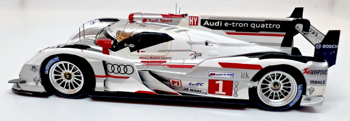 2012 Audi r18 e-tron quattro #1 24hr Le Mans Winner 1/43 Spark A