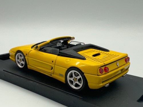 Bang Models #8034 Ferrari 355 Road Spider, Yellow 1:43, NIB - Picture 9 of 15