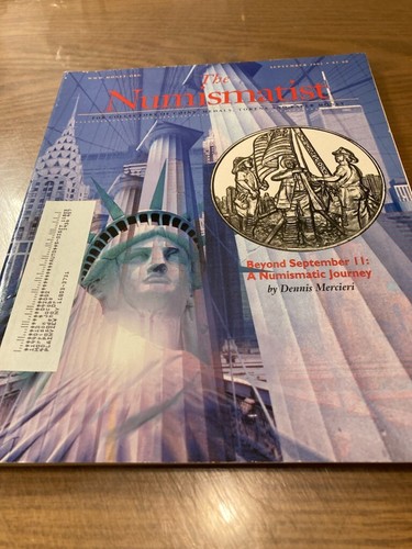 NUMISMATIST SEPTEMBER 2002 "BEYOND 9/11 A NUMISMATIC JOURNEY" AND BONUS ADDED