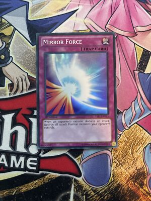YuGiOh Mirror Force YS13-ENV14  1st Edition Super Rare VLP (STH)
