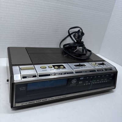 General ラジオ レトロ Model 5839 Vintage 1980s General Electric GE 7-4646a Am/fm Digital Clock