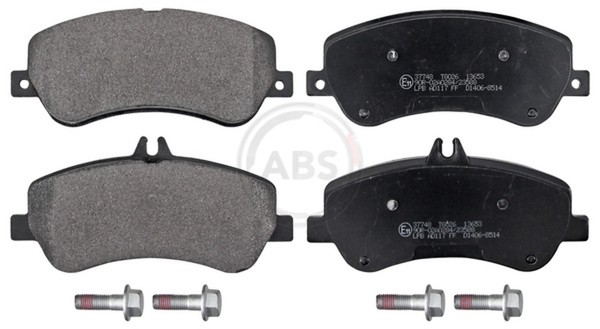A.B.S. Bremsbelagsatz Scheibenbremse 37748 FüR Mercedes Klasse GLK X204 A207 200-image