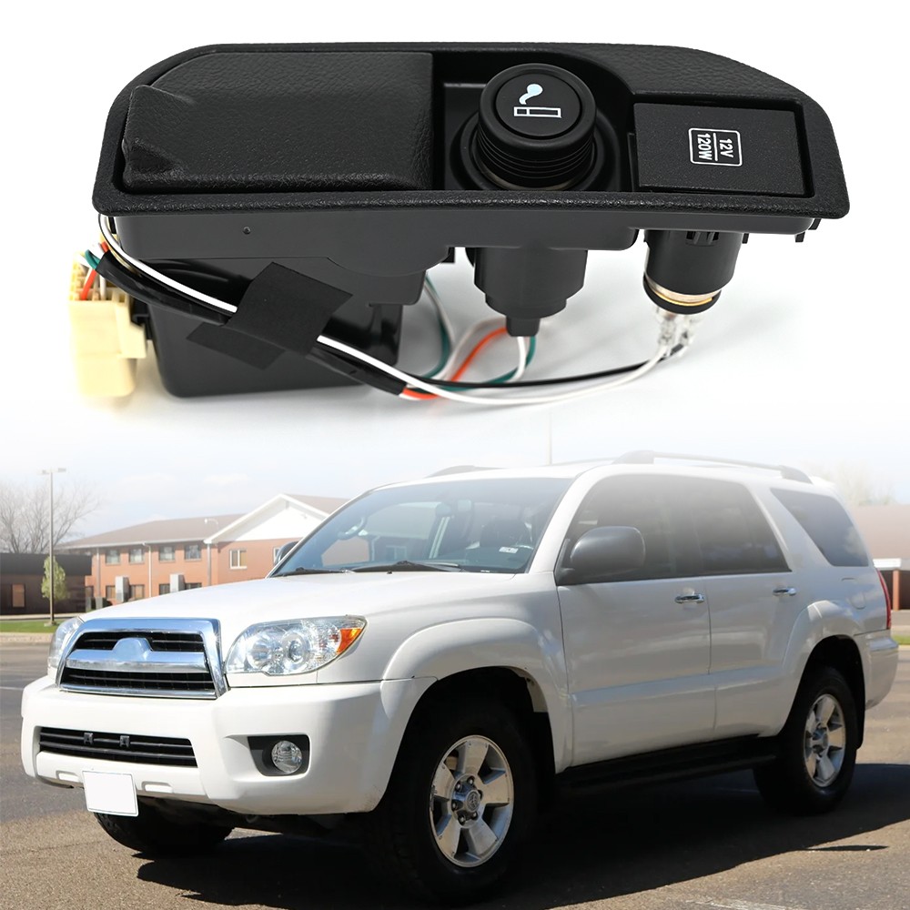 FOR 2003 2004-09 Toyota 4Runner Center Console Ashtray & Cigarette Lighter Kit