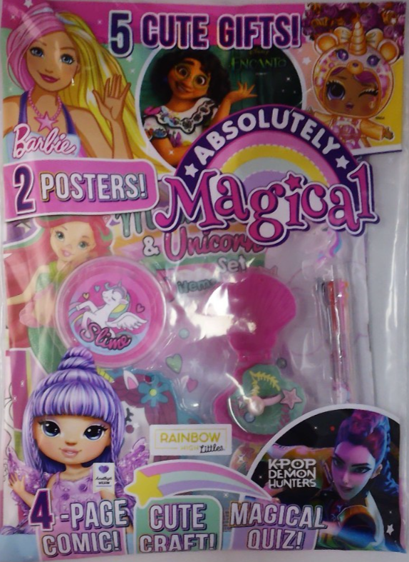 Absolutely magazine #50 2026 Magical Special: Barbie Encanto K-Pop Demon Hunters