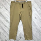 Tommy Hilfiger TH Flex Chino Pants Mens 42 x 32 Straight Leg Khaki New NWT