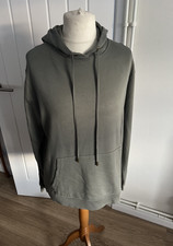 SOSANDAR - Hooded Sweatshirt - Green - Sz 14