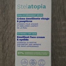 Stelatopia Fragrance-Free Face Eye Moisturizer Cream for Dry Skin 1.35 oz