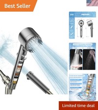 PWERAN Filtered Shower Head with Handheld, High Pressure Showerhead