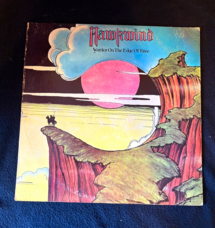 Hawkwind Warrior On The Edge Of Time ATCO SD 36-115 1975 12" Vinyl LP Stereo