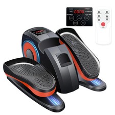 ALSO GO Under Desk Elliptical Ellipse Leg Exerciser with Remote Control, LCD Dis