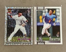 MLB BASEBALL TOPPS 2026 SERIES 1 RYAN RITTER ROOKIE CARD LOT COLORADO ROCKIES