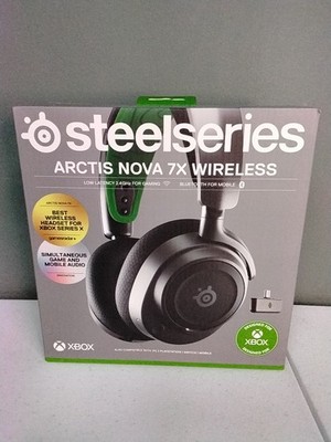 SteelSeries Arctis Nova 7X Wireless Over-Ear Gaming Headset - Black