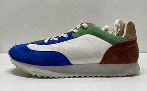Charlotte Stone Multicolor Colorblock Casual Sneakers Men 14