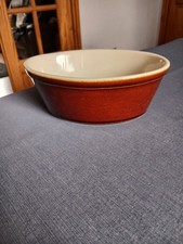 VINTAGE STONEWARE TERRINE DISH (FRENCH POTTERY) IN GOOD CLEAN CONDITION