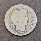 1894-O Barber Dime New Orleans 90% Silver Better Date
