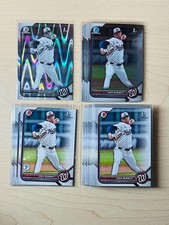 [27] Card Lot - 2022 Jake Bennett Bowman Draft #BDC-141 1st Chrome / Refractor +