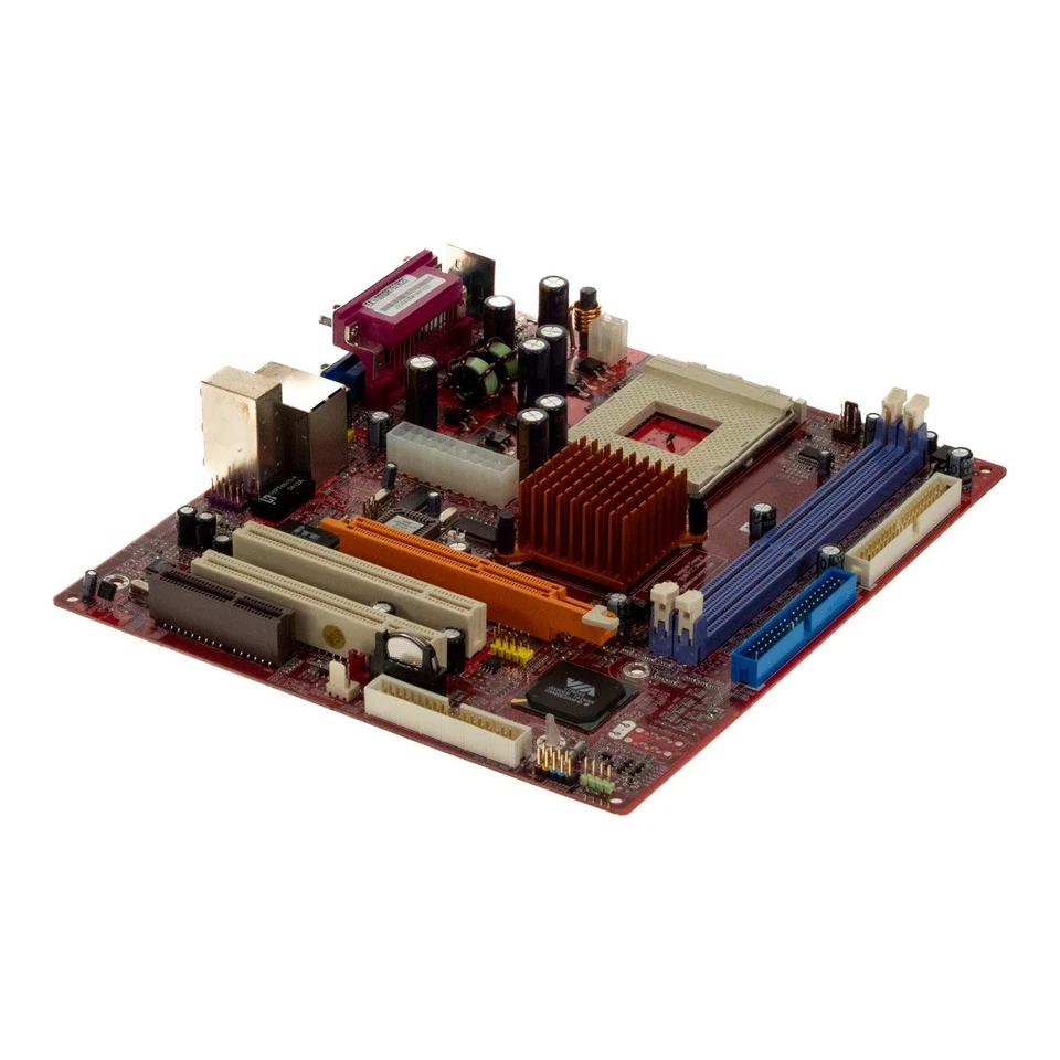 PC Chips M851G PGA462 2X DDR AGP 2X PCI CNR VIA KM400/KN400 - Image 3 of 3