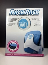 NINTENDO WII BACKPACK CONSOLE BACK PACK BAG CARRY TRAVEL PADDED CASE COVER