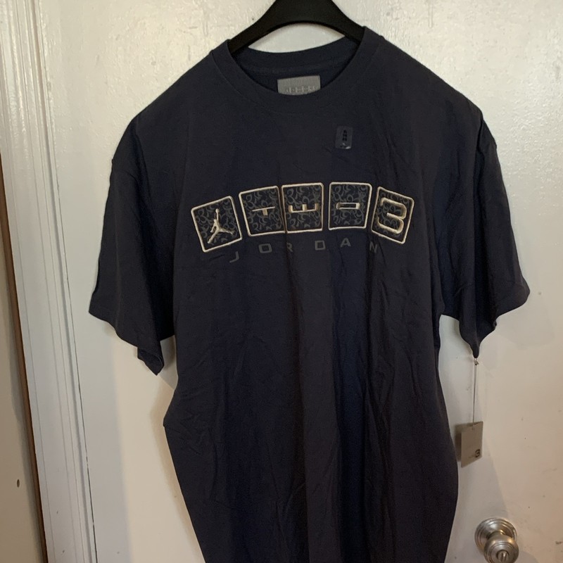 Jordan Air Jordan 3 Jumpman Men’s XL Black Short Sleeve Crew Neck Graphic Tee