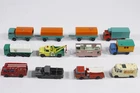 (12) Lesney Matchbox England Die Cast Truck Trailer Lot Original Various Models