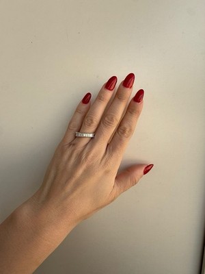 Half Veretta 925 Silver Ring