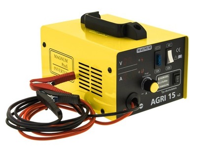 Magnum AGRI 15 V2 6/12V 15A Inverter Ladegerät WET AGM GEL LiFePO4 Batterie