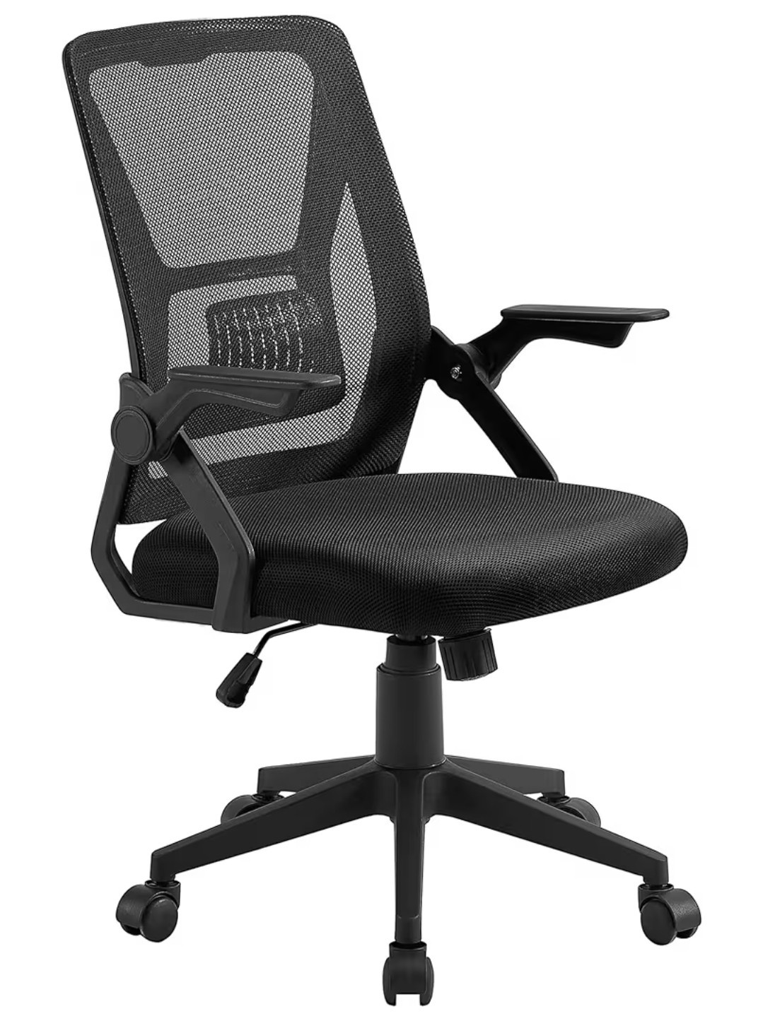 With Adjustable Arms, Mesh Lumb...