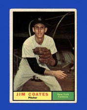 1961 Topps Set-Break #531 Jim Coates VG-VGEX *GMCARDS*