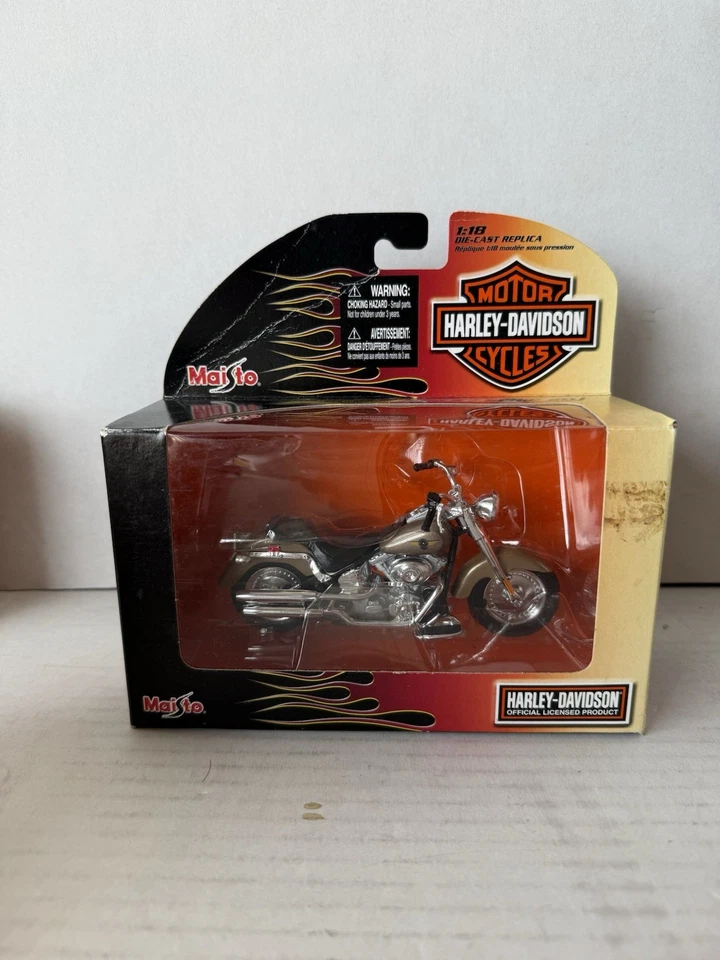 Maisto Harley Davidson 1:18 Moto Diecast Serie 20 Lote De 4 Foto 3 de 4