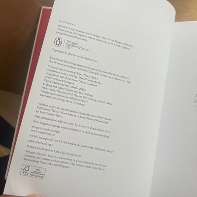 Sapiens A Graphic History, Vol 1 von Yuval Noah Harari (2020, Gebundene Ausgabe)