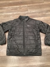 patagonia vintage primaloft 2009 puffer xl jacket black mens