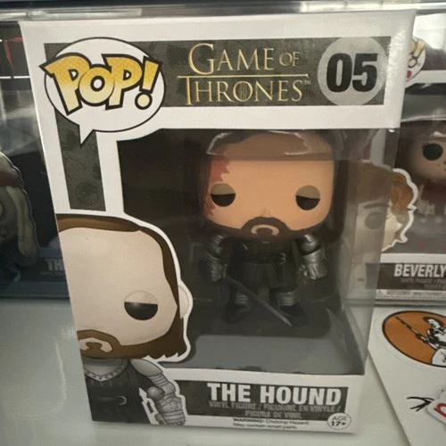 FUNKO POP Game of Thrones THE HOUND #05 **Rare and Vaulted NEW**
