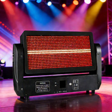 300W RGB LED moving head strobe DJ light 12 12 segment 960pc led moving wash bar