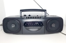 Vintage Sony CFS-B11 AM/FM Radio Boombox Tape Deck Needs Belt Radio Works Great 