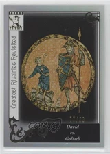 2010 Topps Tribute Black /99 King David David vs Goliath #GR-92