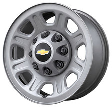 18 Chevrolet Silverado 2500 Wheel Rim Factory Oem 8096 2011-2026 Silver Steel