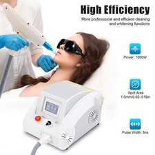 Q Switch ND YAG Laser Machine For Tattoo Removal Skin Whitening And Rejuvenation
