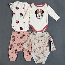 Completo Body Pantaloni Disney Bambina Minnie Mouse Winnie the Pooh Taglia 6M