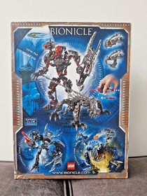 LEGO Bionicle Maxilos & Spinax 8924 Sealed Unopened Box Mahri Nui Warriors titan