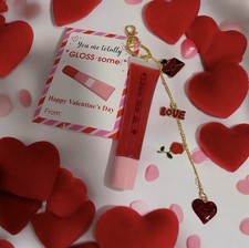 Valentines Day Gifts For Her (Cherry Scent Lipgloss Charm)