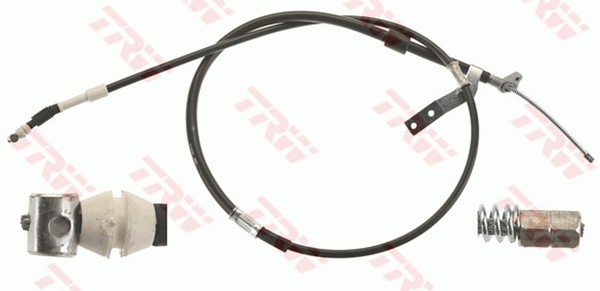 Bremsseil Seilzug Feststellbremse TRW GCH711 FüR Toyota Celica 16V ZZT231_-image