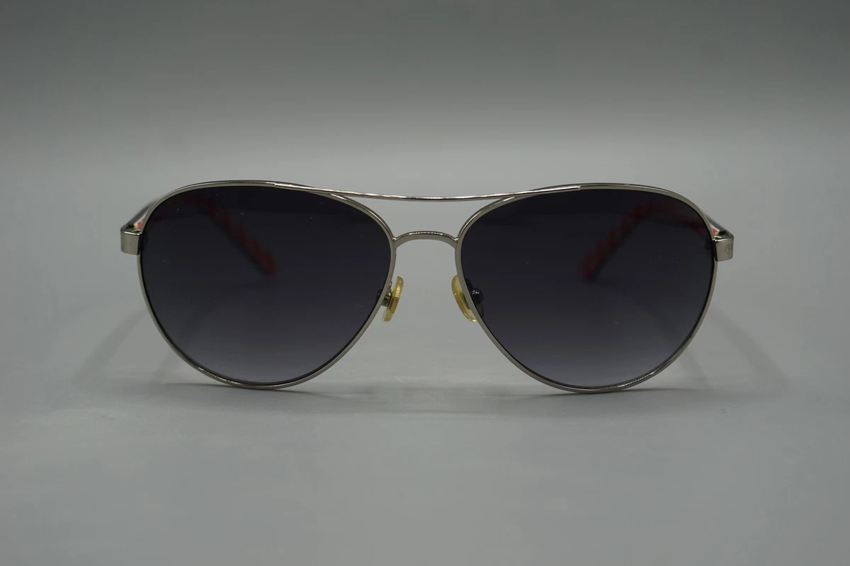 Kate Spade Donata/S Aviator Sunglasses Silver Coral Pink Y7 58-13-135 Kate Spade Blossom/O/S Clear Silver Aviator Sunglasses 58-14  main image 3