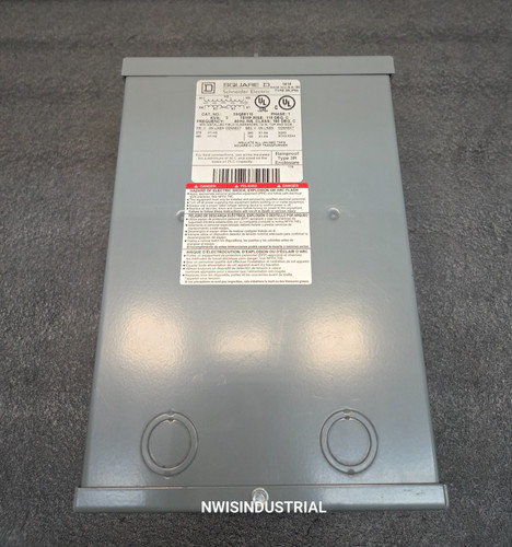 SQUARE D 3SQ58110 SINGLE PHASE TRANSFORMER, 3 KVA, 3R