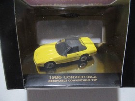 MICRO MACHINES CHEVROLET CHEVY 1986 CORVETTE CONVERTIBLE SERIES 1 NEW GALOOB