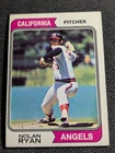 Nice 1974 Topps #20 Nolan Ryan California Angels Baseball Card-VG+/EX