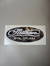 Mathews Solo Cam Lost Camo Sticker Decal Archery Bow Hunting Outdoors