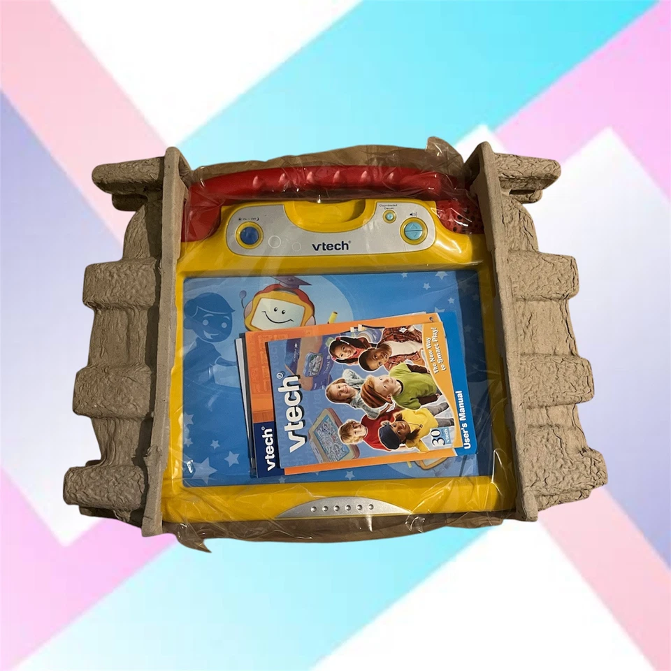 VTech Whiz Kid Wondertown  Learning System w/ CD & Cartridge New Open Box - Image 2 of 4